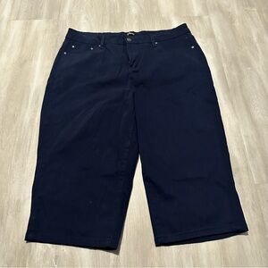 Tailormade Navy Blue Capri Pants Sz 14
